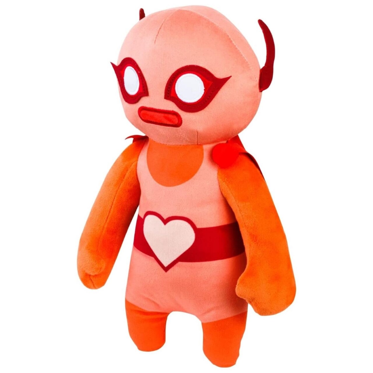 Gang Beasts Red Wrestler Plush Doll 12" Pmi International Video Game Figure